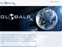 Tablet Screenshot of globalrx.com